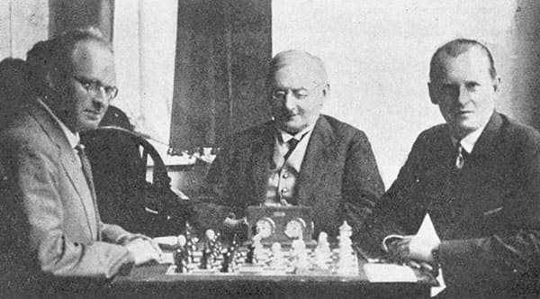 Шахматист Арон Нимцович