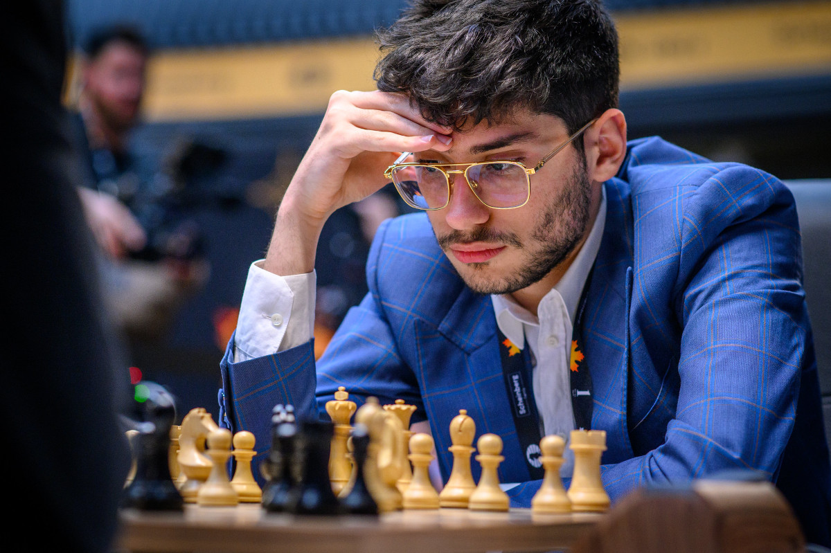 Алиреза Фирузджа должен был оказать давление на Фабиано Каруану... | Фото: FIDE / Michal Walusza