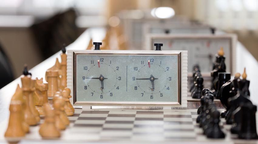 Аналоговые шахматные часы