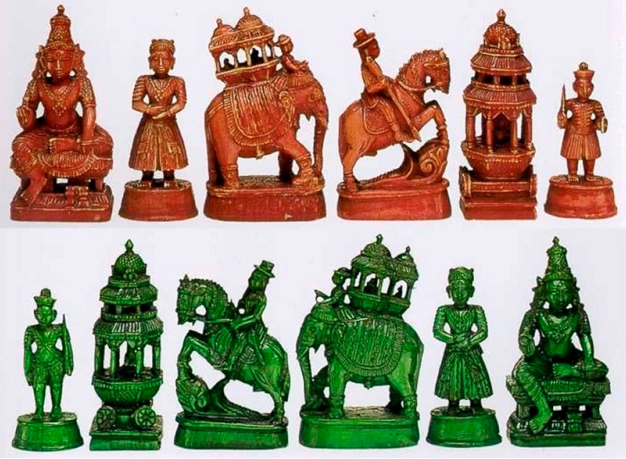 Индийские шахматы – история, правила игры