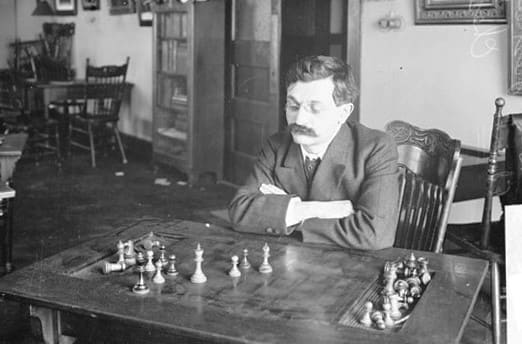 Шахматист Эмануил Ласкер