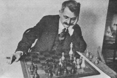 Шахматист Эмануил Ласкер