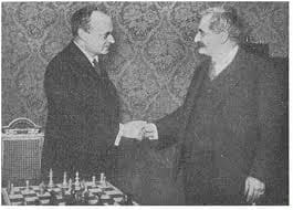 Шахматист Арон Нимцович