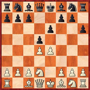 Диаграмма 1: Выигрываем в Французской защите: 3...h6!?