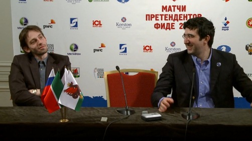 Грищук и Крамник в Казани в 2011-м