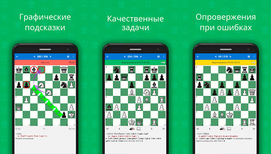 Обучение шахматам – от простого к сложному/Chess King