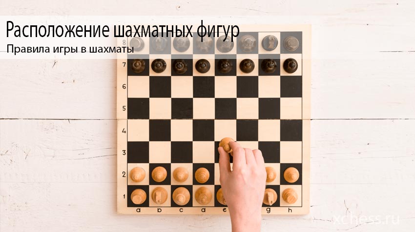 Расположение шахматных фигур
